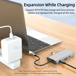 11 In 1 USB-C Hub Docking Station With HDMI VGA RJ45 Ethernet