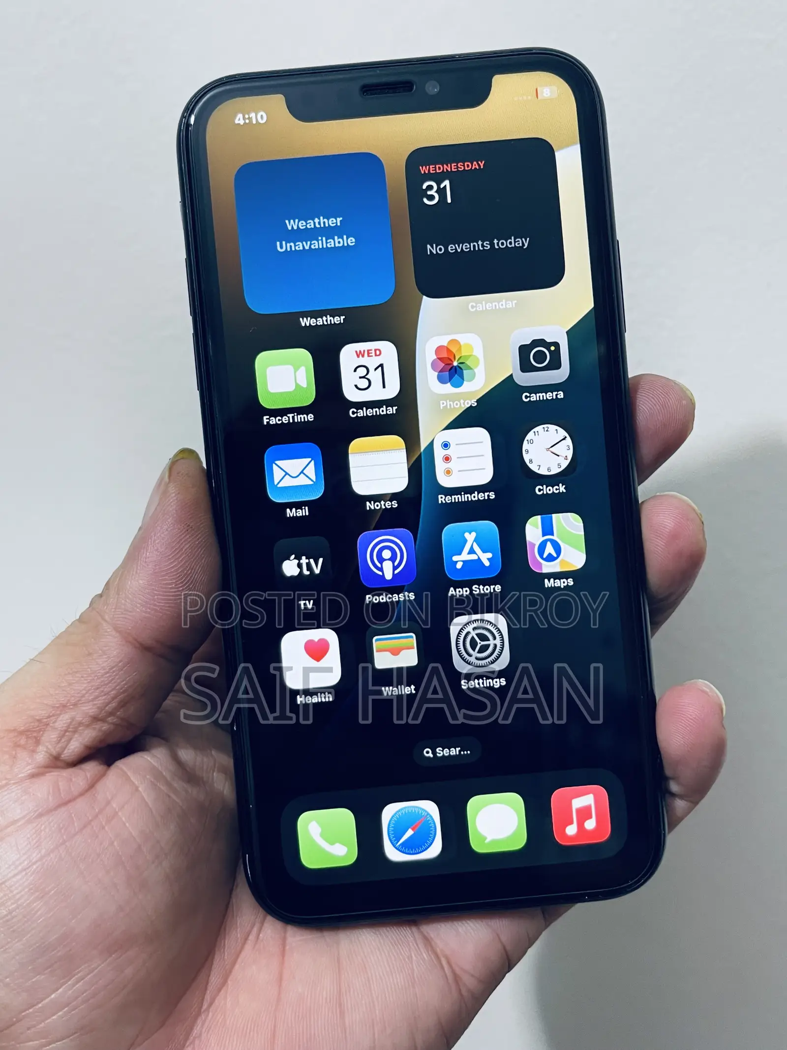 Apple iPhone XR 64 GB Black