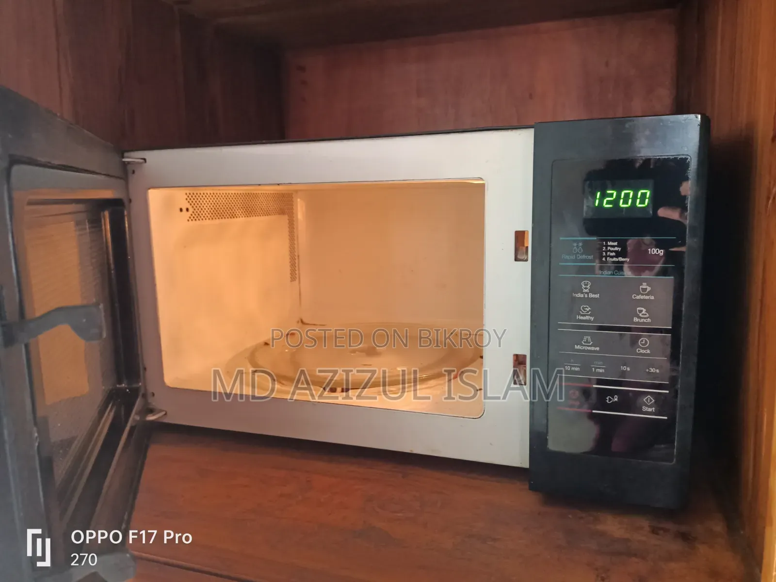 Samsung Mw73ad- 20l Microwave Oven
