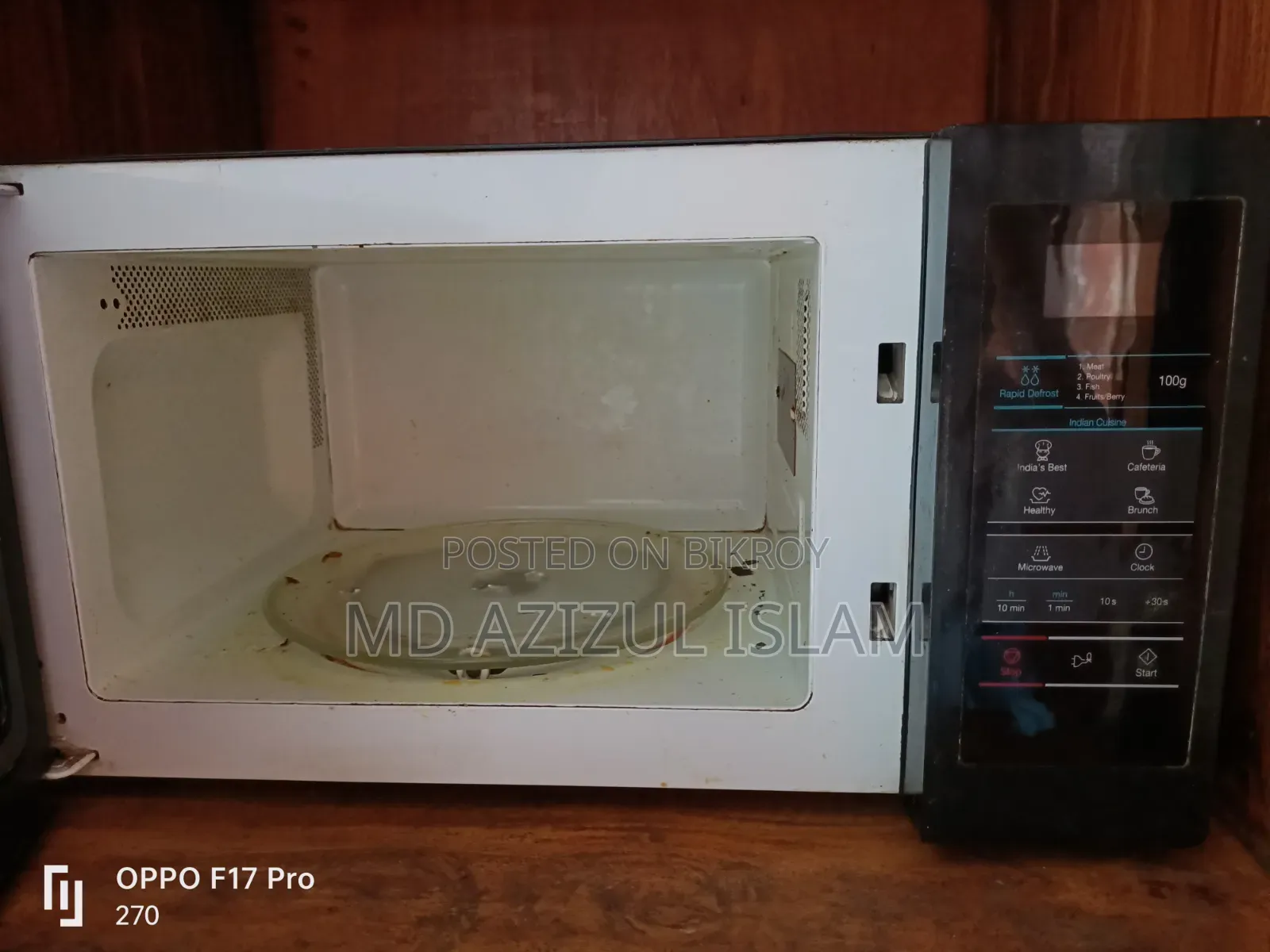 Samsung Mw73ad- 20l Microwave Oven