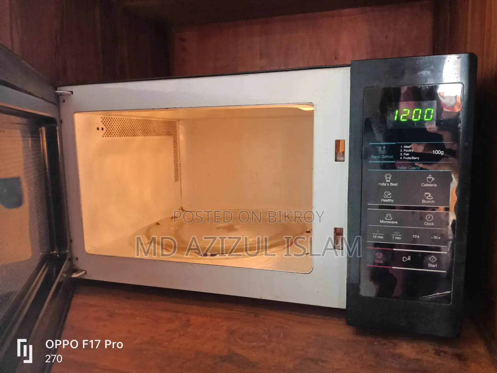 Samsung Mw73ad- 20l Microwave Oven