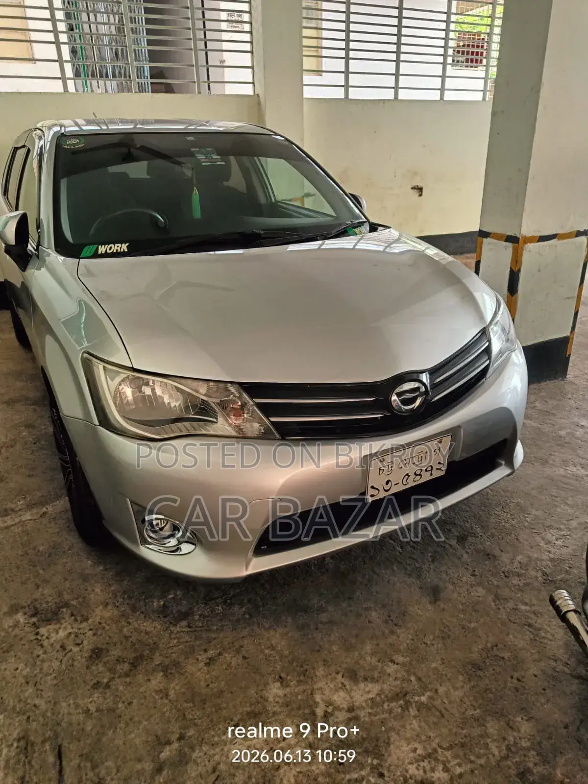 Toyota Corolla Fielder 2012 Silver