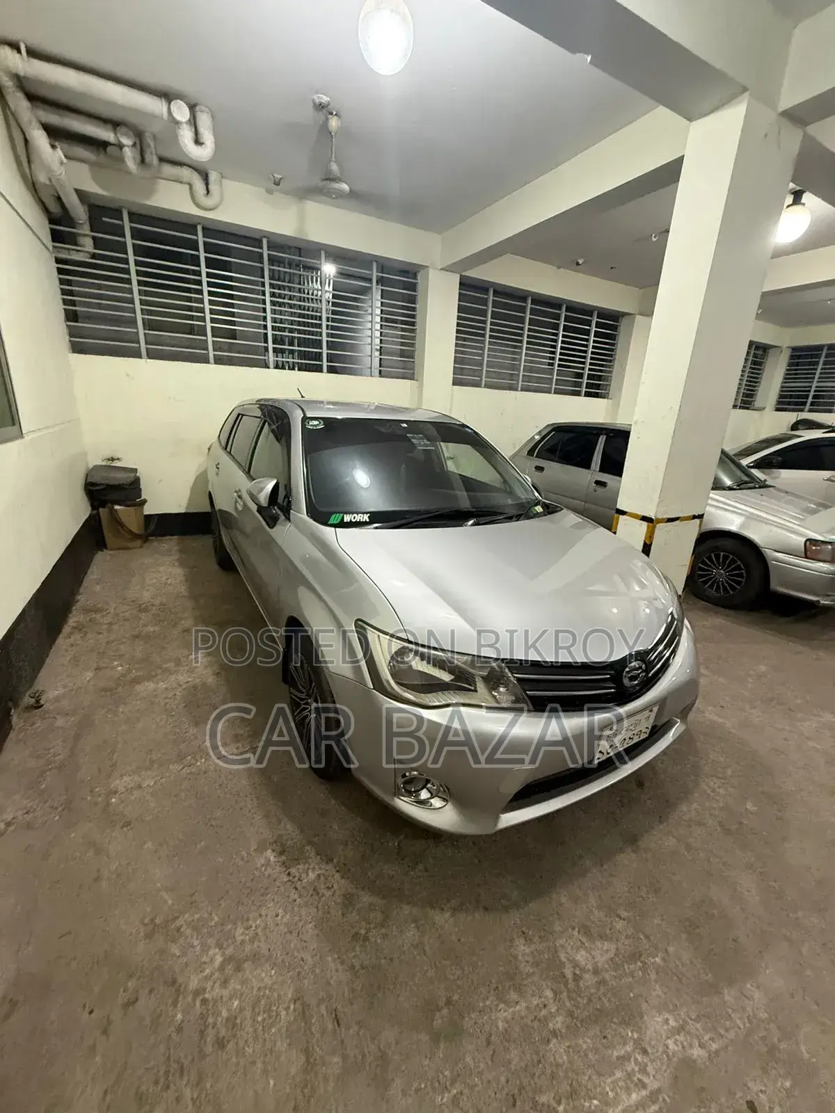 Toyota Corolla Fielder 2012 Silver