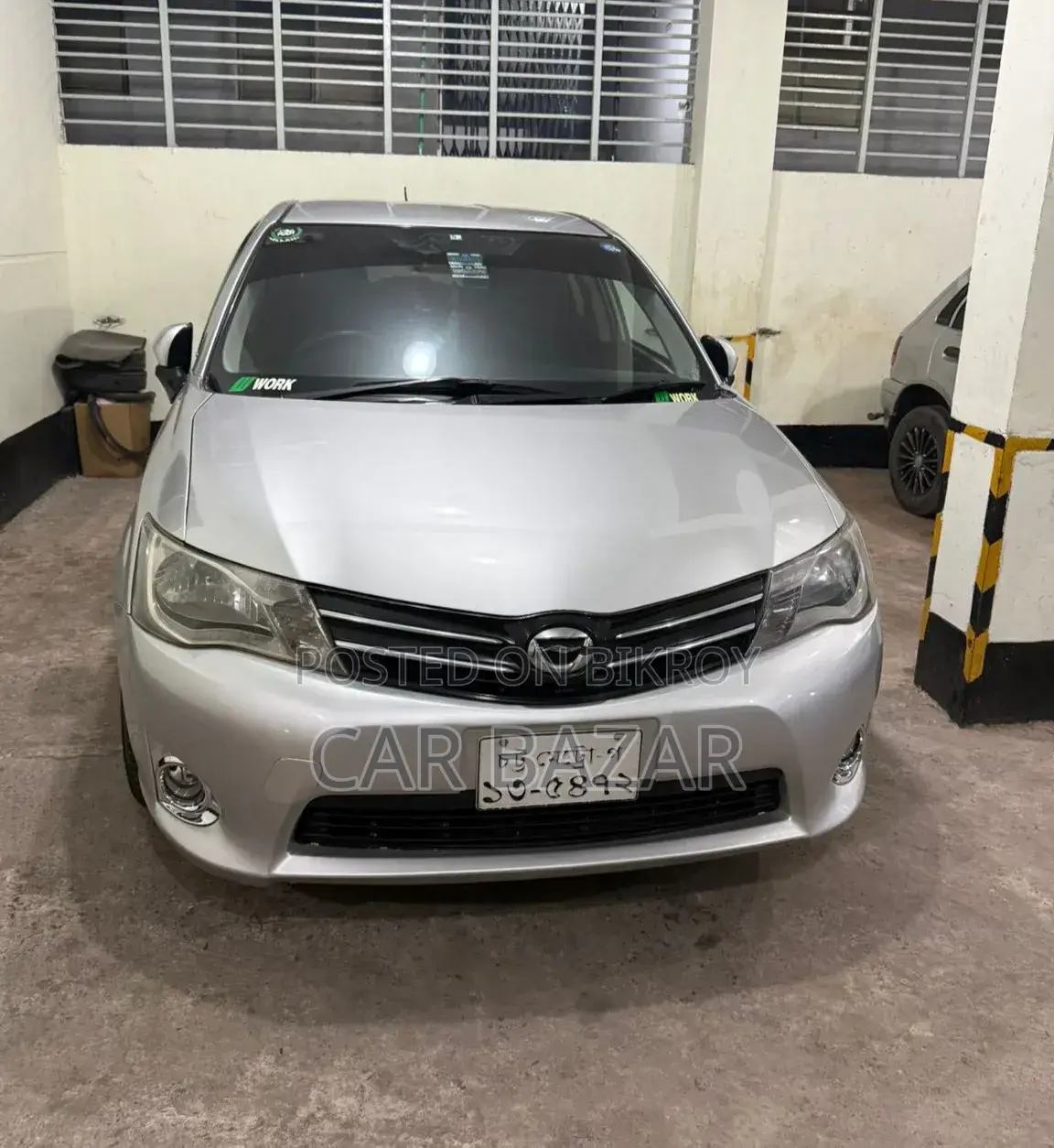 Toyota Corolla Fielder 2012 Silver