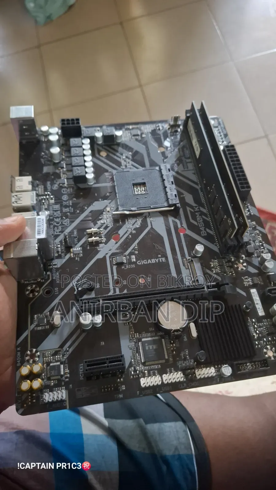 Gigabyte B450M K