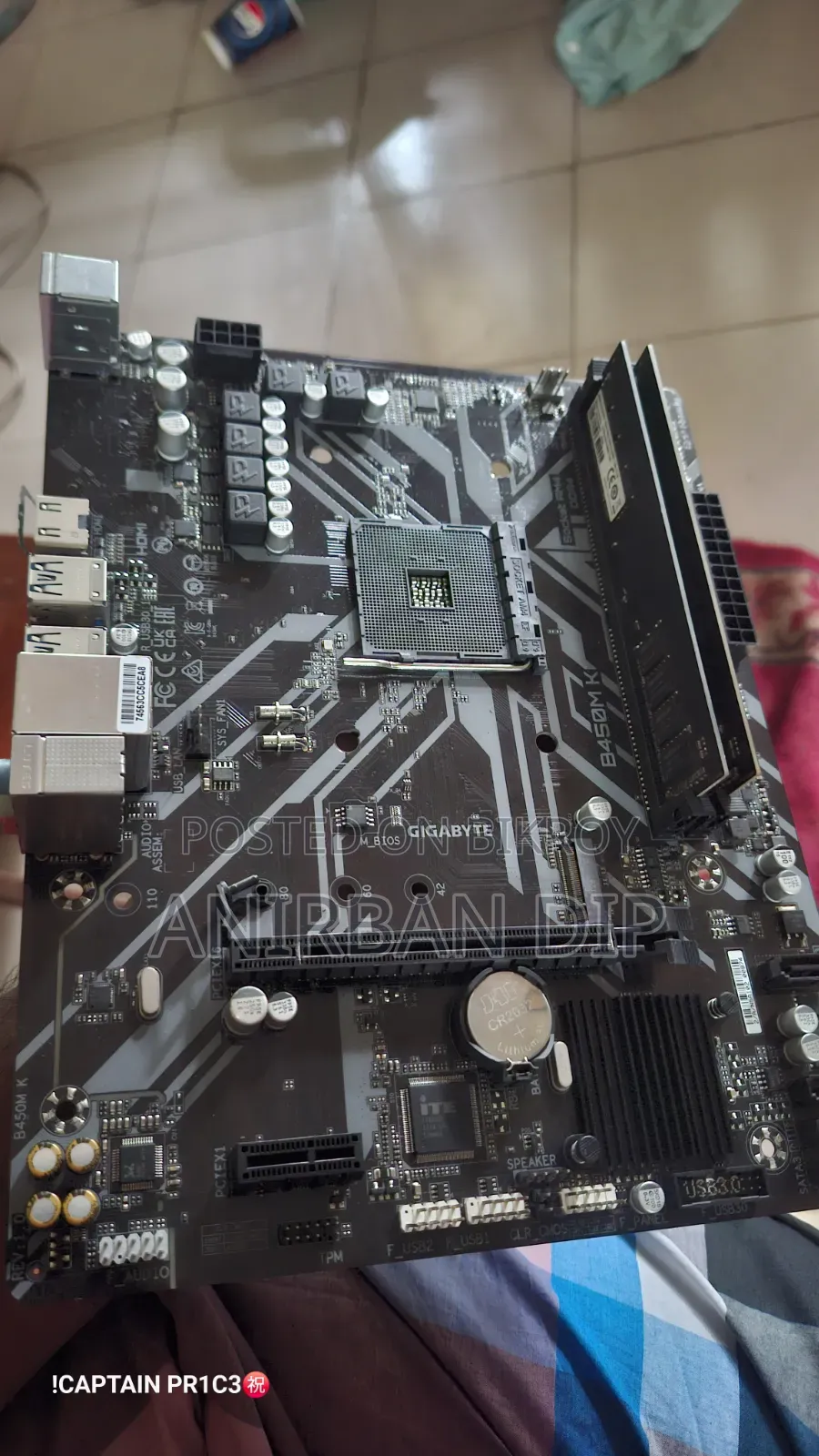 Gigabyte B450M K