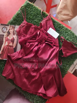 Premium Satin & Lace Nightwear - Attractive and Comfortable Sleep Dress