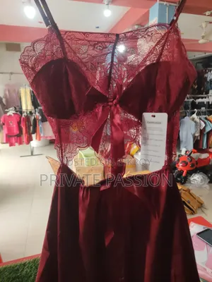 Premium Satin & Lace Nightwear - Attractive and Comfortable Sleep Dress