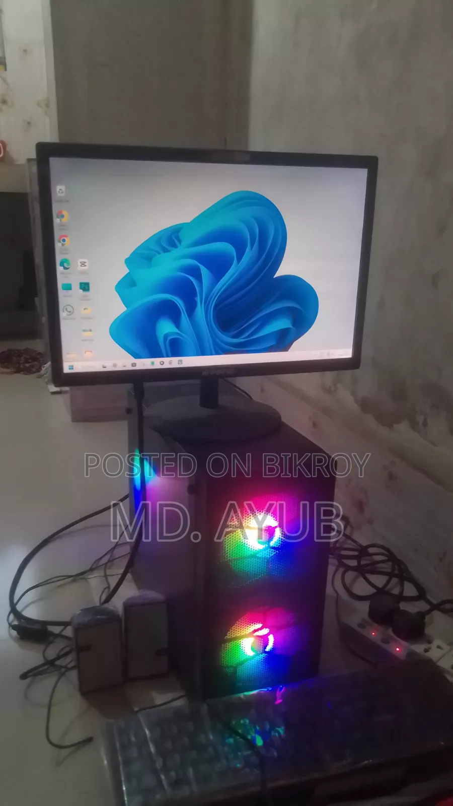 Desktop Computer 8GB Intel Core i5 SSD 256GB