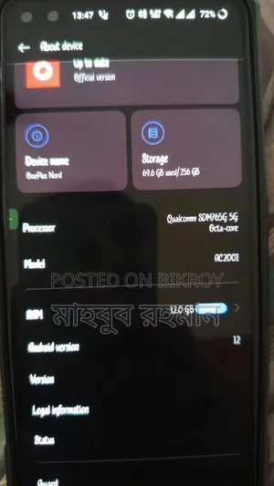 OnePlus Nord 256 GB Gray