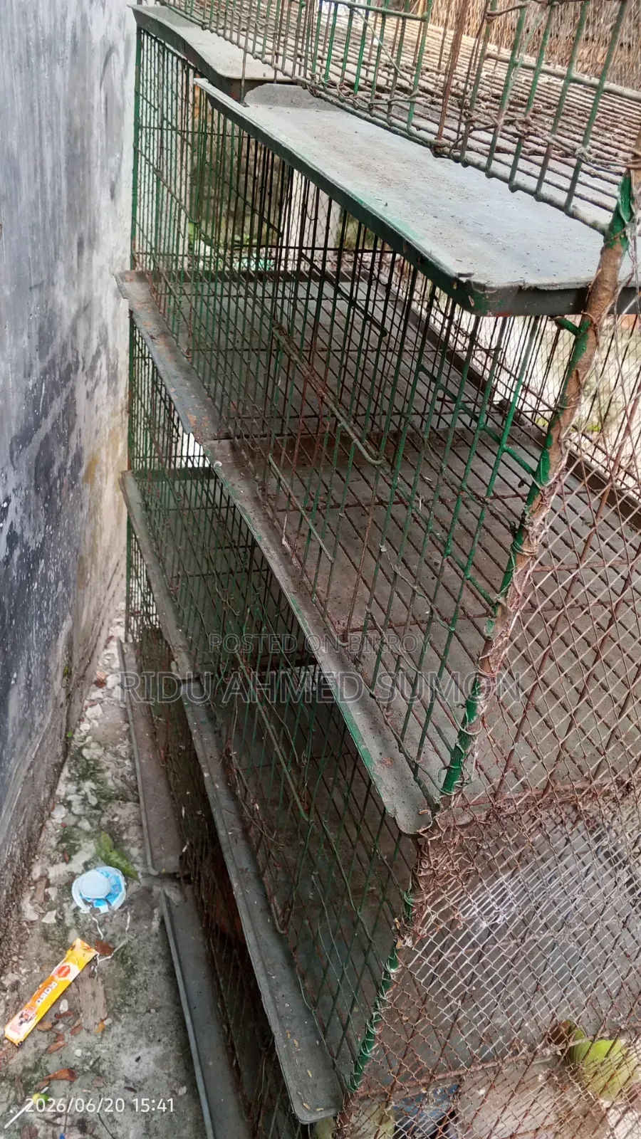 Pigeon cage 8 rooms very good, iron net on all sides