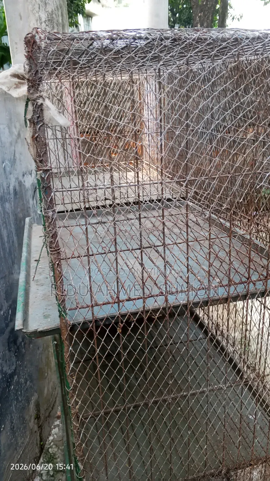 Pigeon cage 8 rooms very good, iron net on all sides