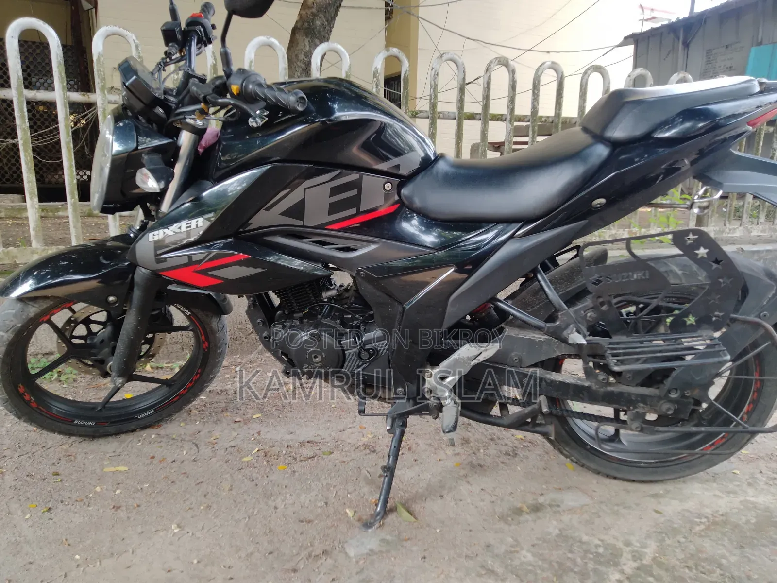 Suzuki Gixxer Monotone 2021 Black