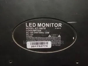 LED Monitor VGA Jack Pattern