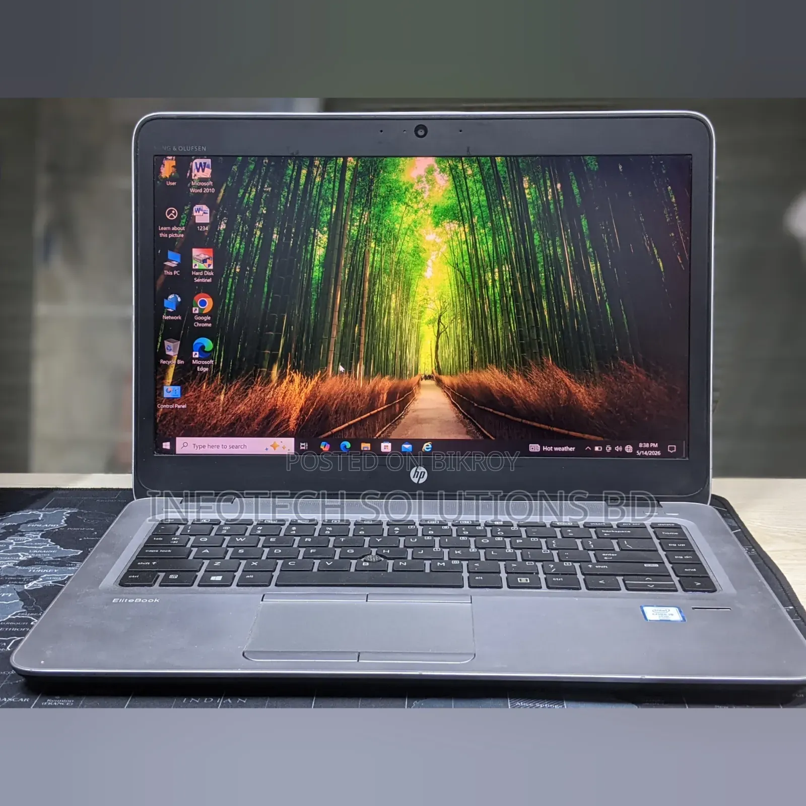 Laptop HP EliteBook 840 G3 4GB Intel Core i5 SSD 128GB