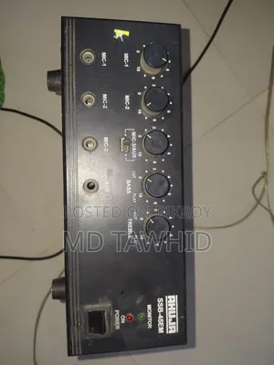 Ahuja brand machine and three boxes for sale for 7000 Taka.