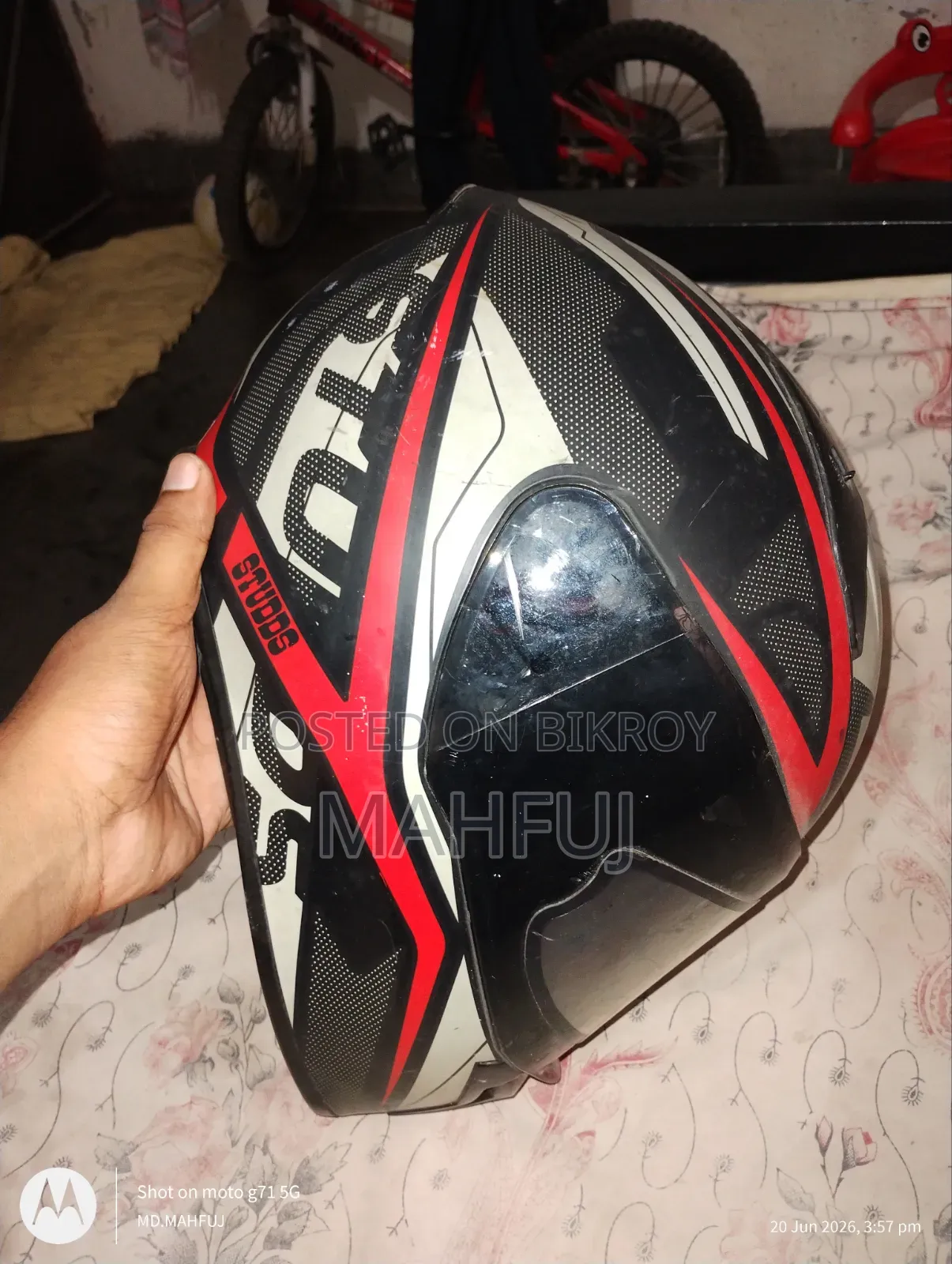 2 Helmets for Sale