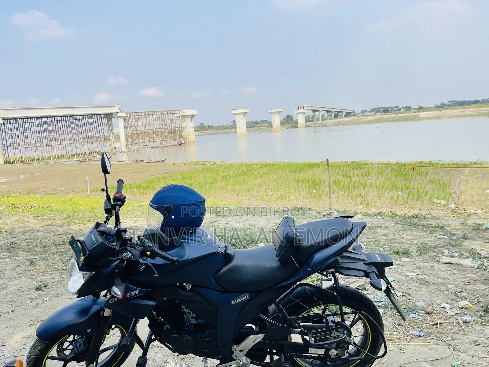 Suzuki Gixxer Monotone 2025 Blue