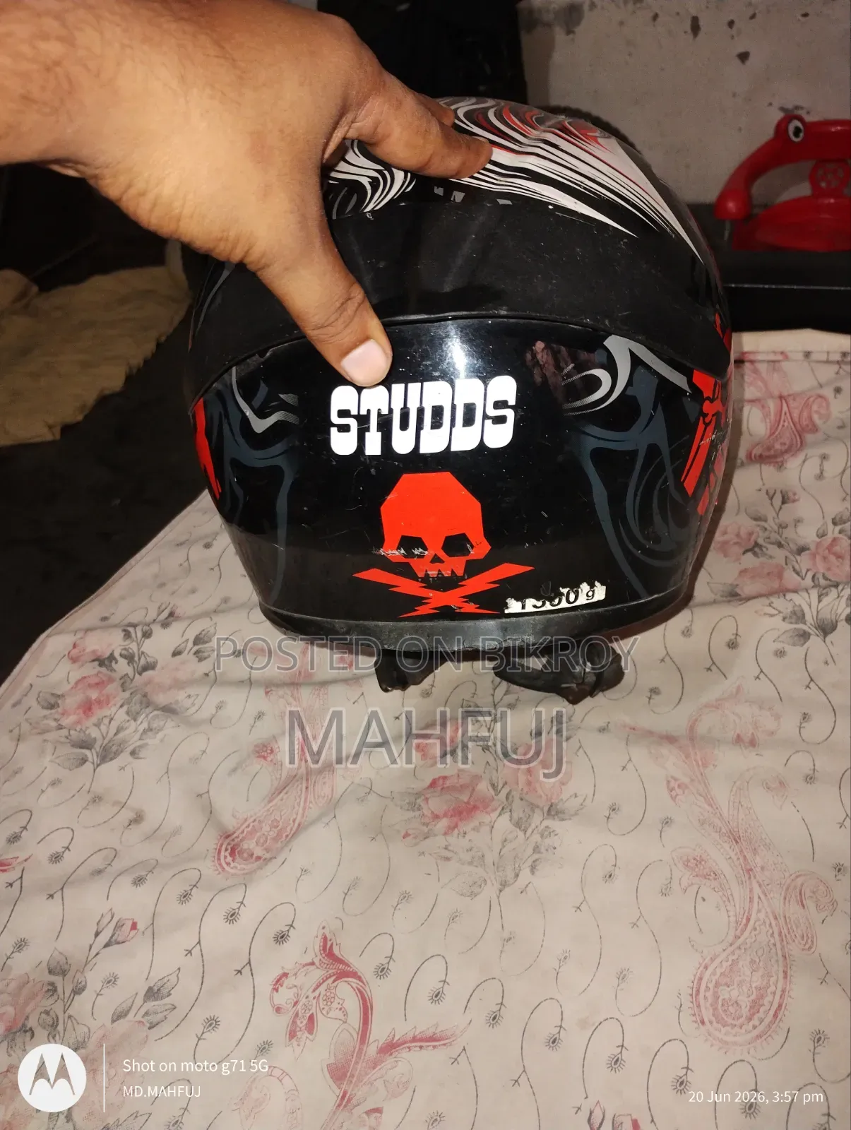 2 Helmets for Sale