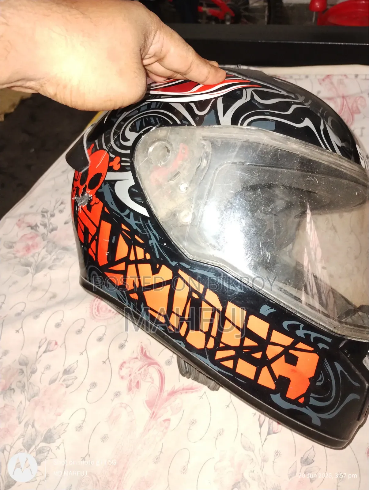 2 Helmets for Sale