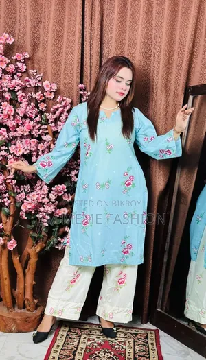 2-piece Co-ord Set

Skin Print With Cotton Fabric

Body- Large/Extra Large/Double Extra Large

Length-