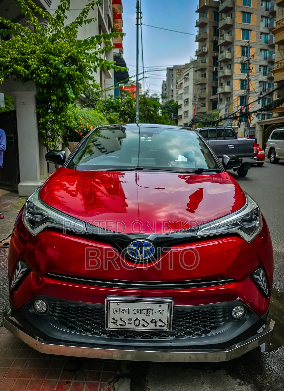 Toyota C-HR 2017 Red