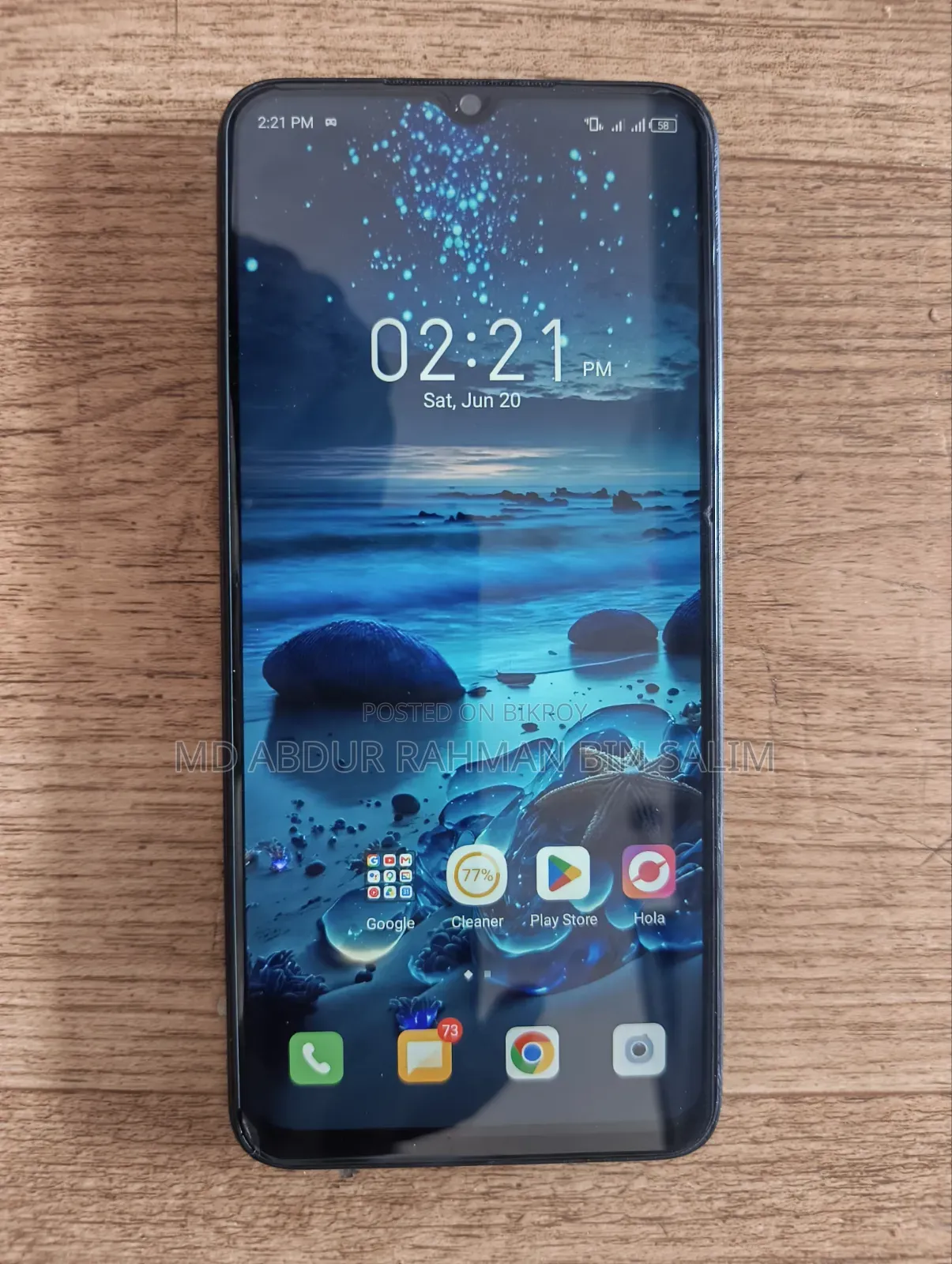 Itel P40 64 GB Blue