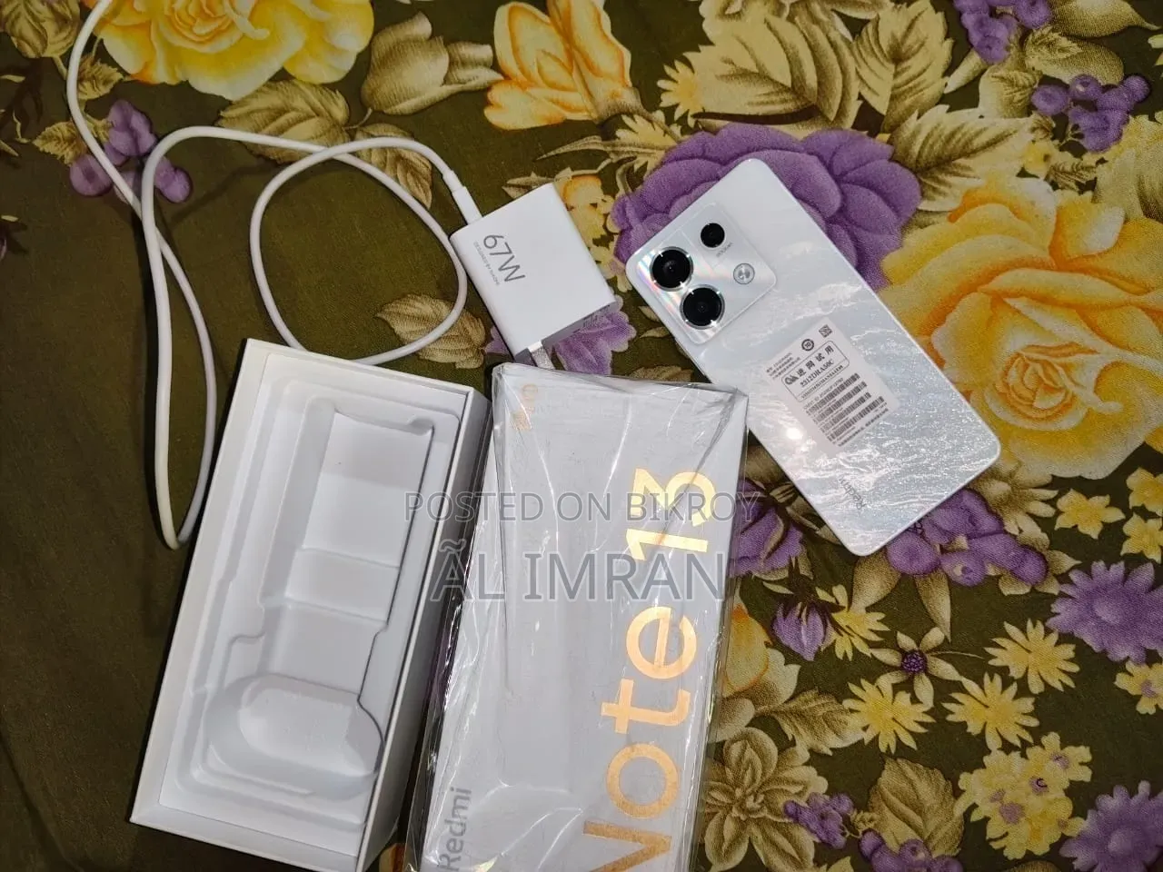 Xiaomi Redmi Note 13 Pro 5G 128 GB White