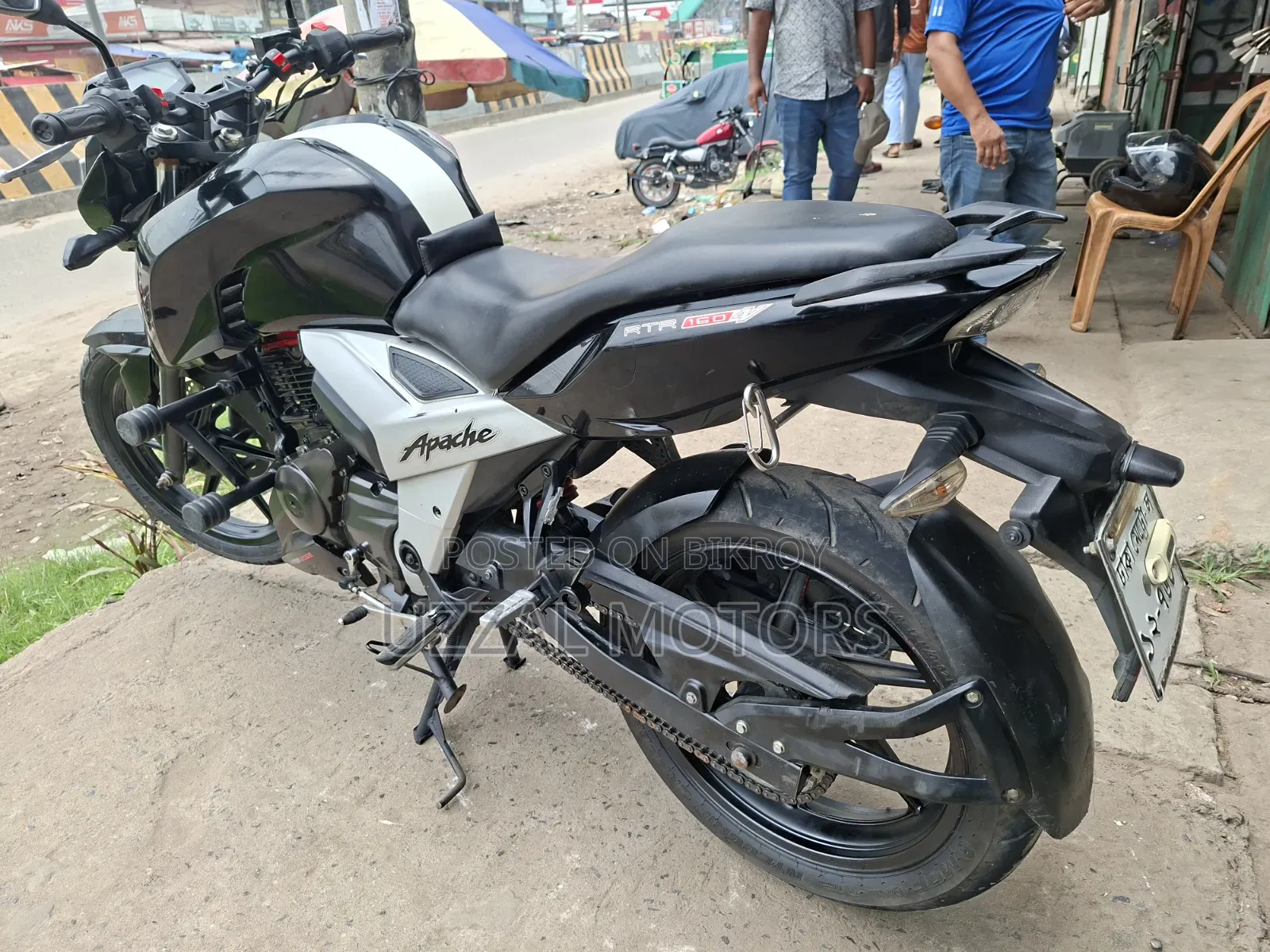 TVS Apache 160 4V 2018 Black