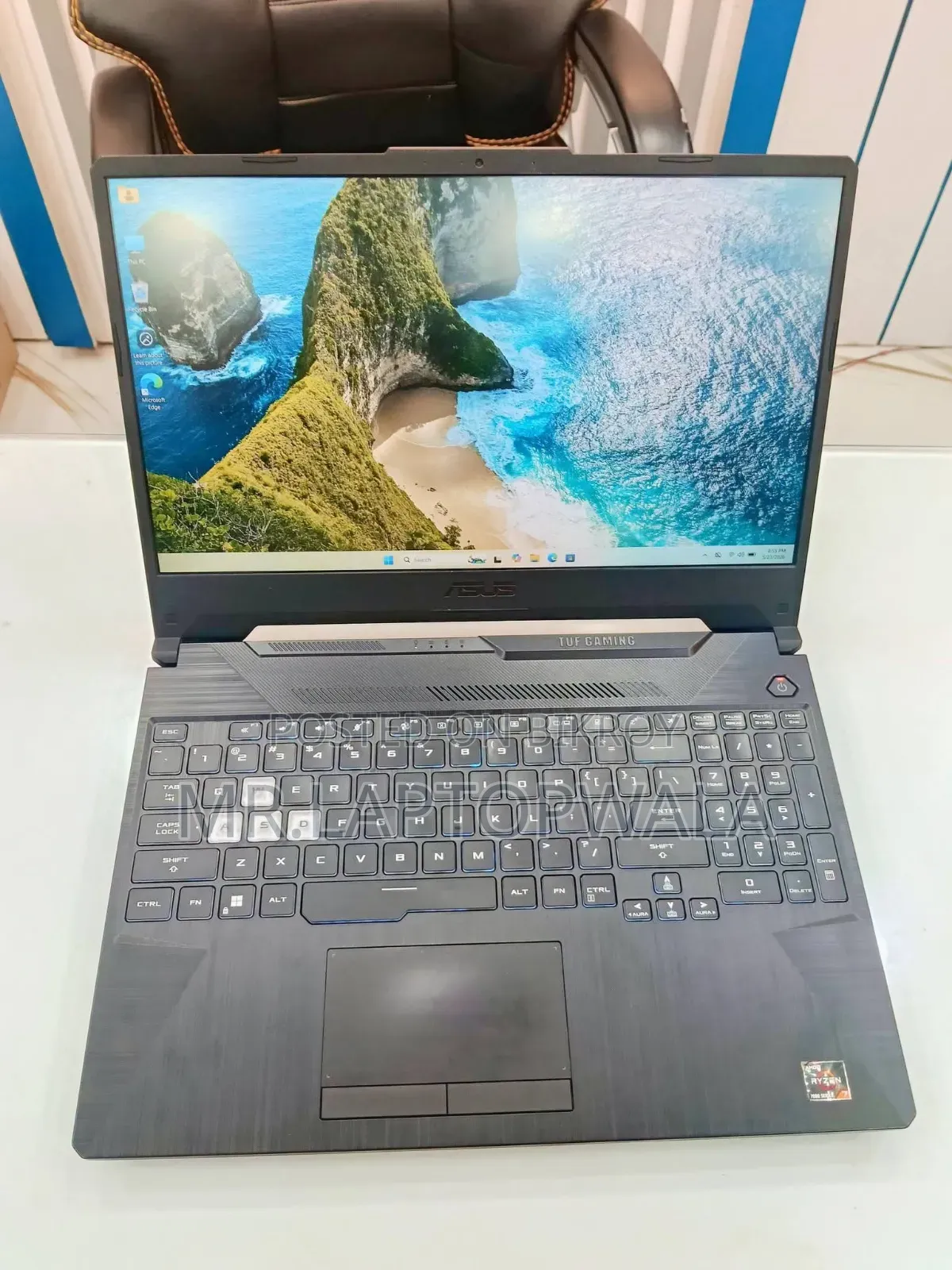 Laptop Asus TUF Gaming F16 8GB AMD Ryzen 7 SSD 512GB