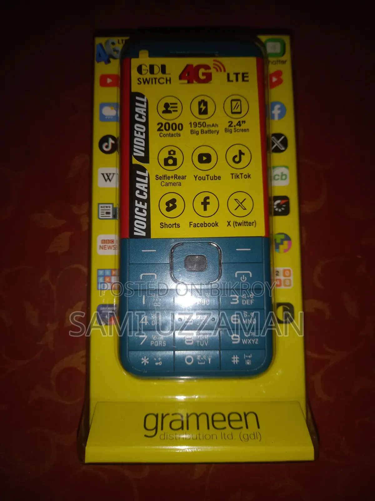 GDL Switch 4G Blue