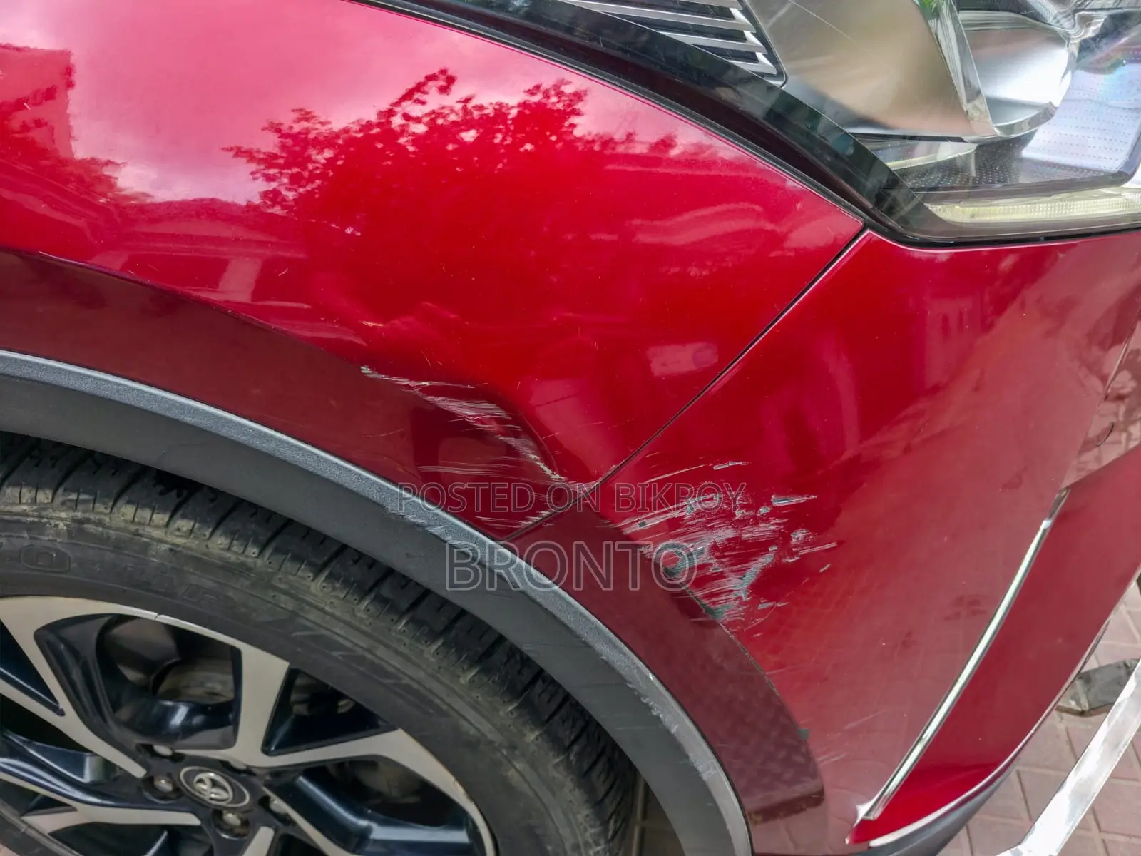 Toyota C-HR 2017 Red