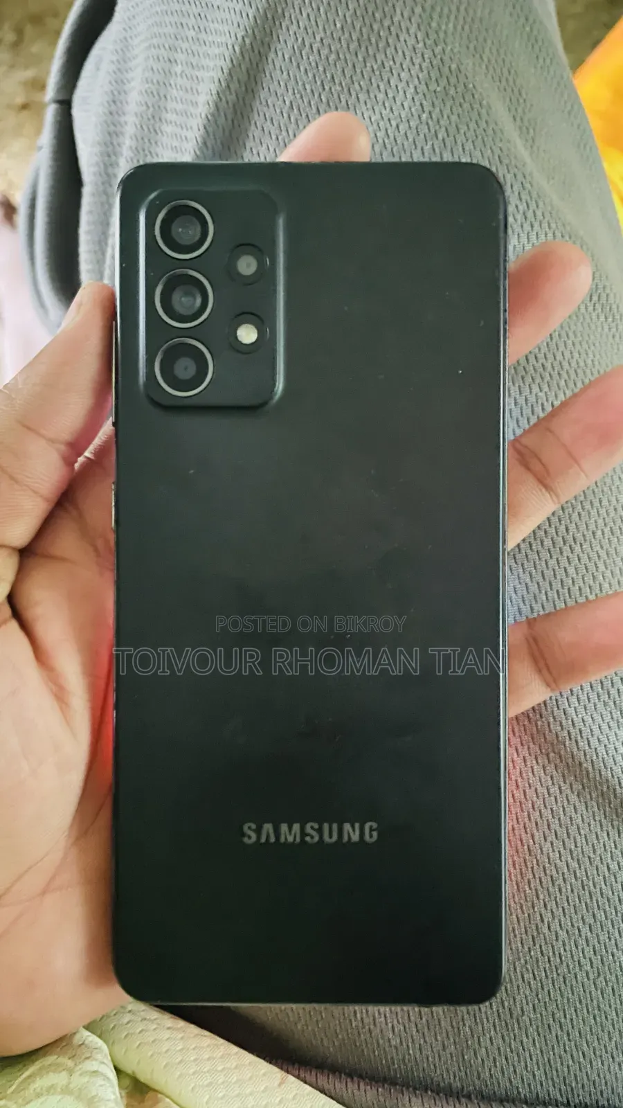 স্যামসাং গ্যালাক্সি এ৫২ ১২৮ জিবি কালো