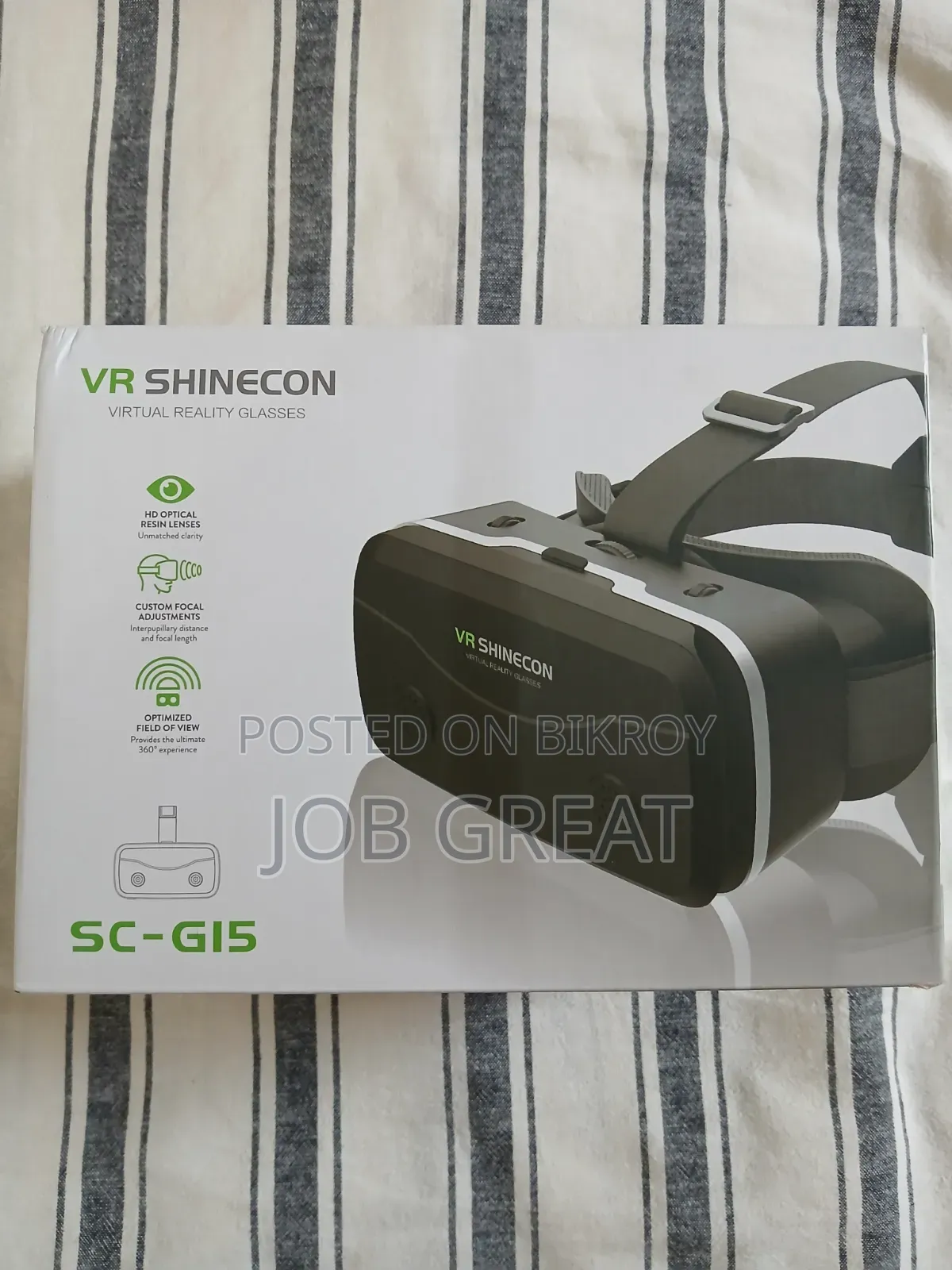 VR Headset + Remote Controller + Controller Battery Best Deal This Price