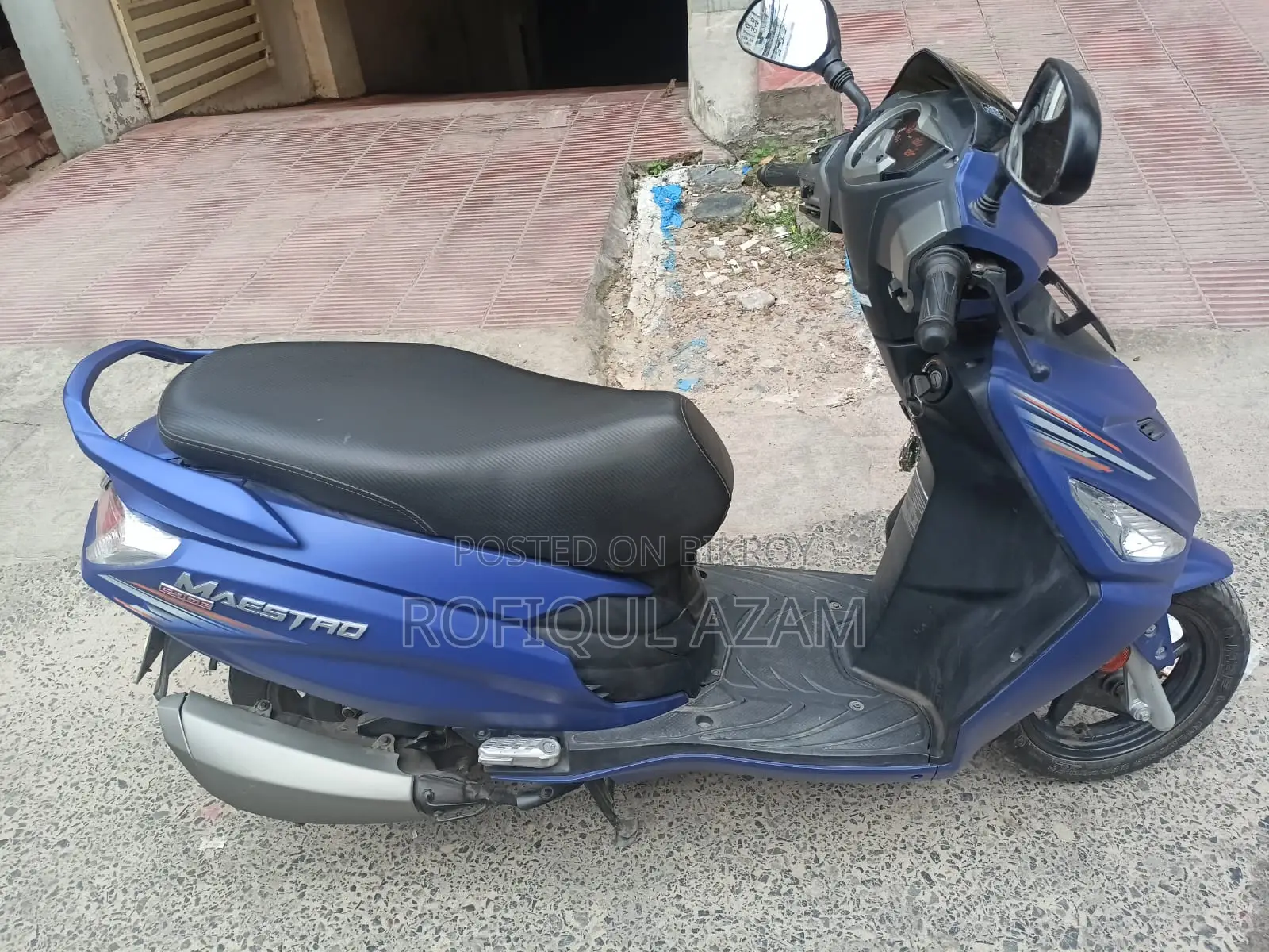Hero Maestro Edge 110 2022 Blue