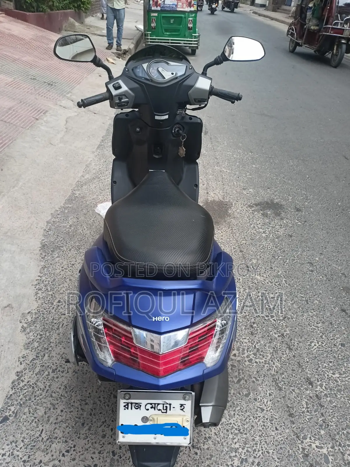 Hero Maestro Edge 110 2022 Blue