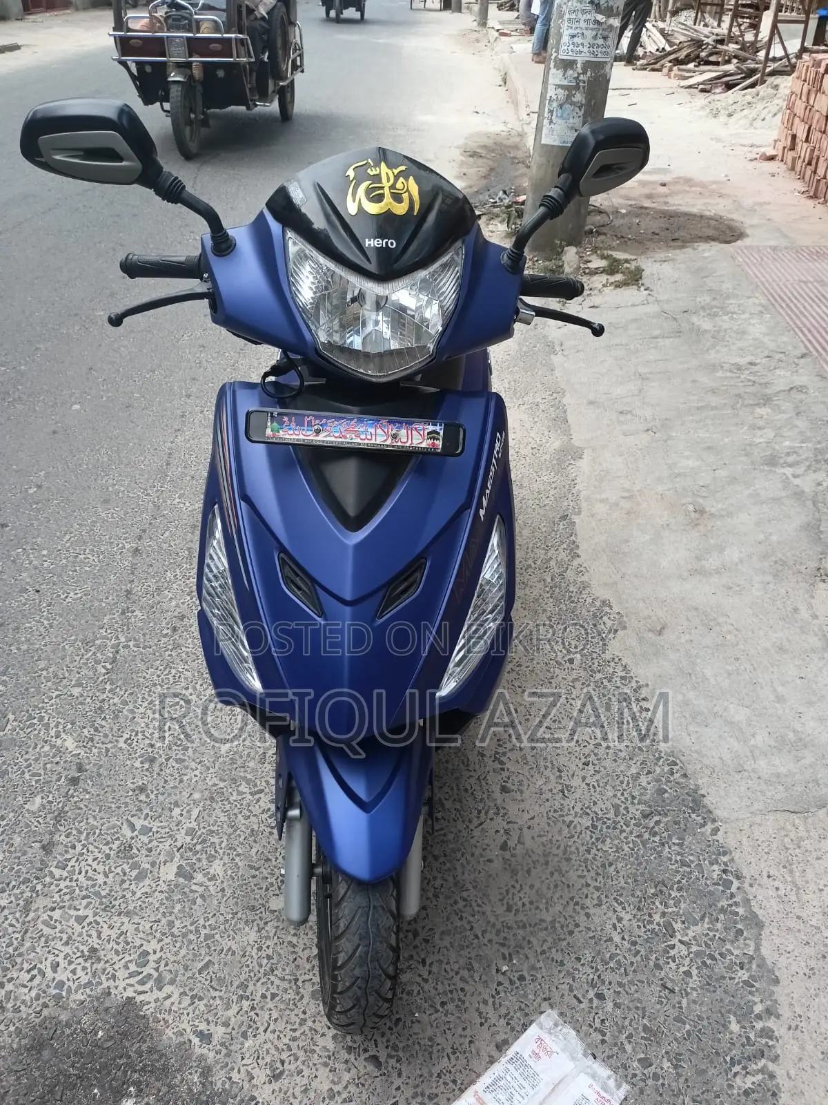 Hero Maestro Edge 110 2022 Blue