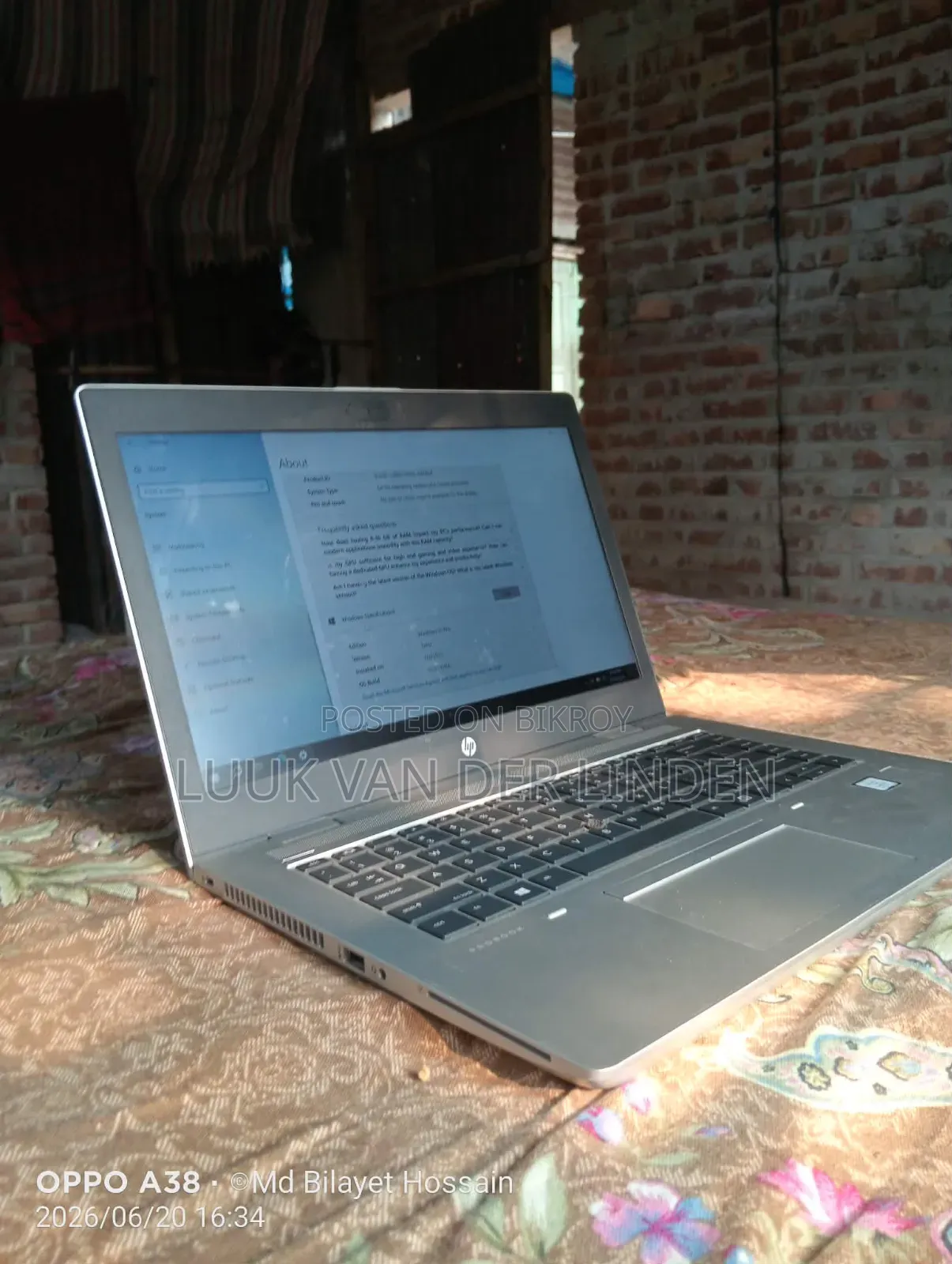 Laptop HP ProBook 640 G5 8GB Intel Core I5 HDD+SSD 128GB