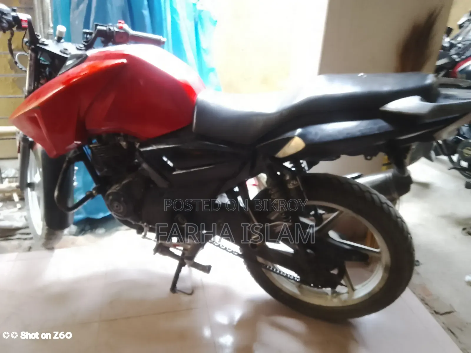 TVS Apache RTR 160 2V 2017 Red