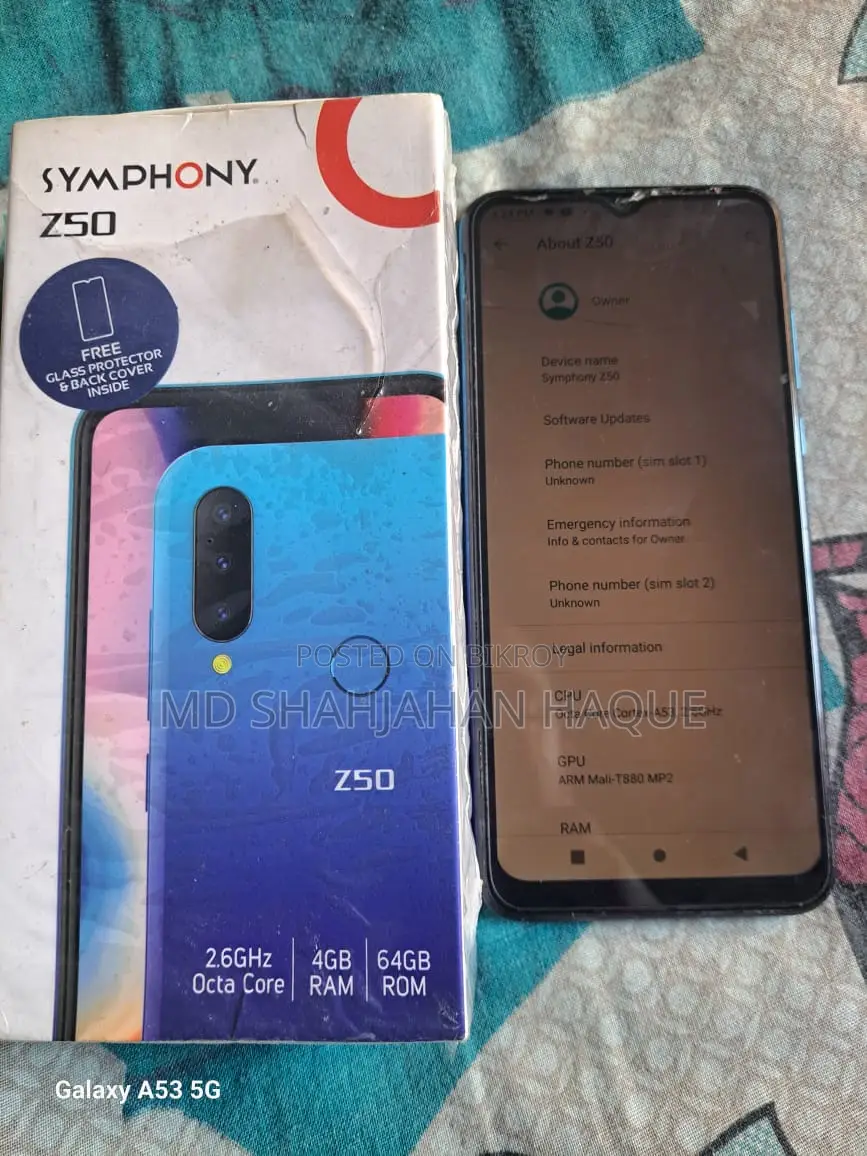 Symphony Z50 64 GB Blue