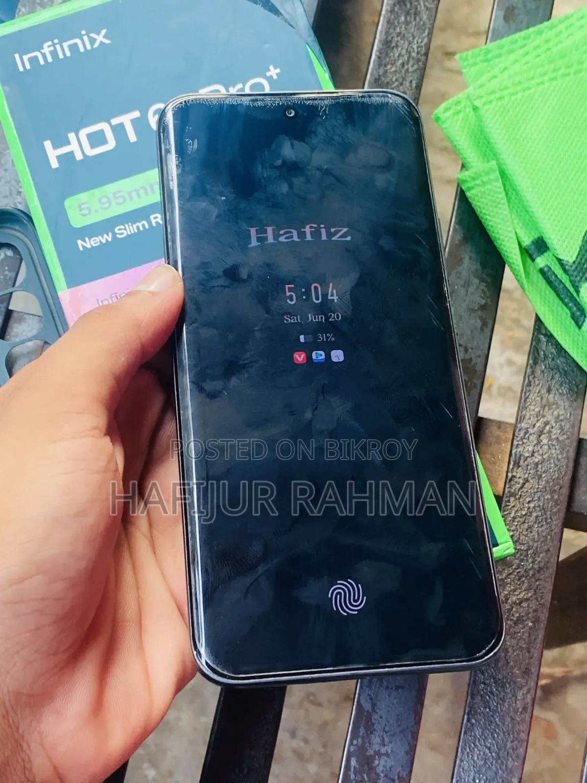 Infinix Hot 60 Pro+ 256 GB Black