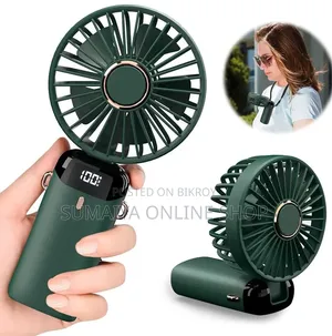 Portable Digital Display Fan
