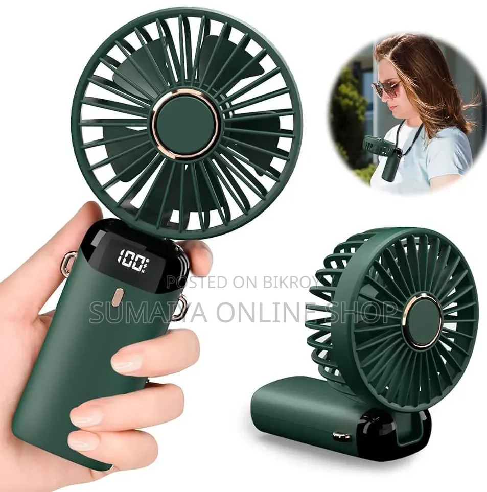 Portable Digital Display Fan