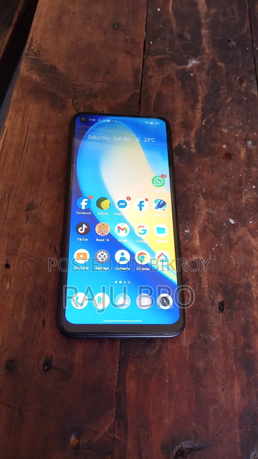 New Realme 8 GB Blue