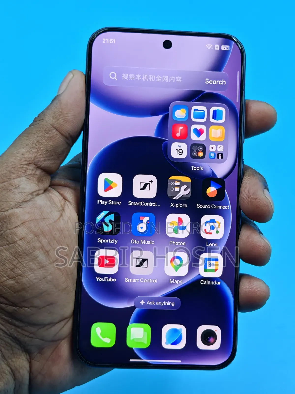 Oppo Find X8S+ 5G 256 GB Black