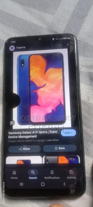 Samsung A10 32 GB Blue