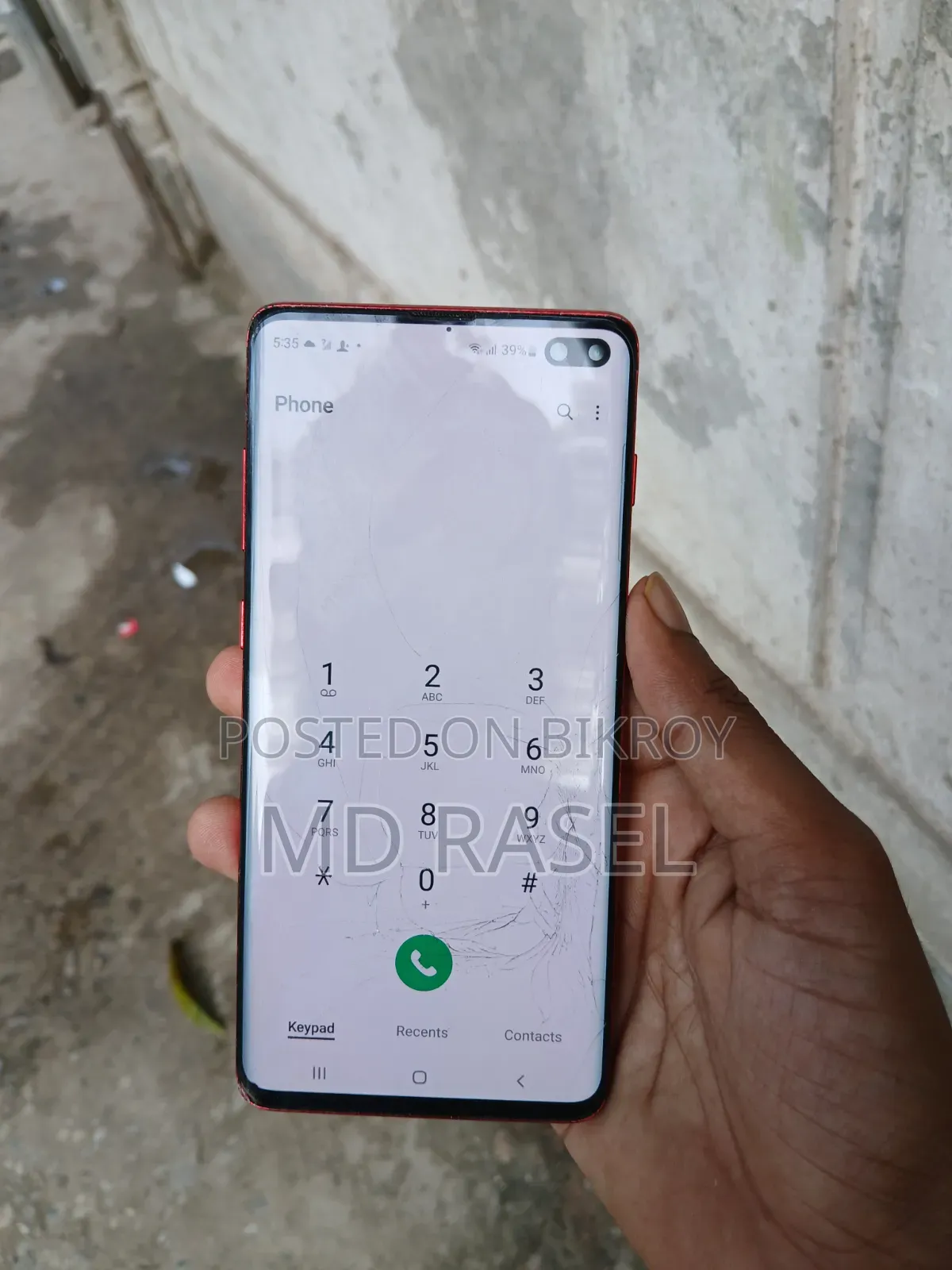 Samsung Galaxy S10 Plus 128 GB Red