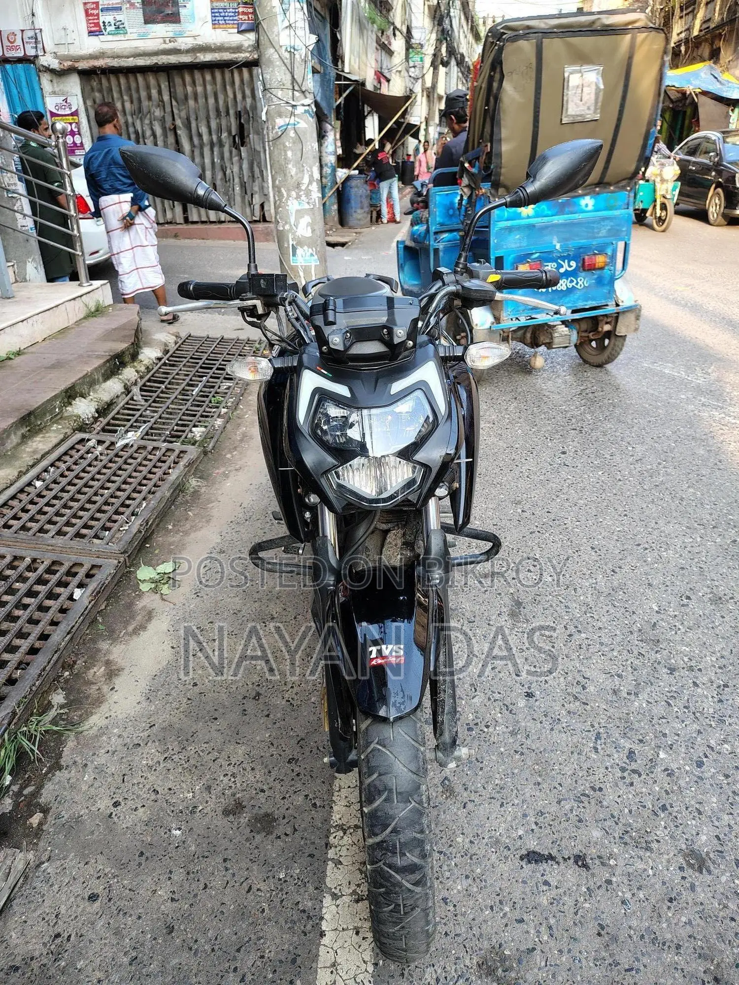 TVS Apache RTR 160 4V 2022 Black