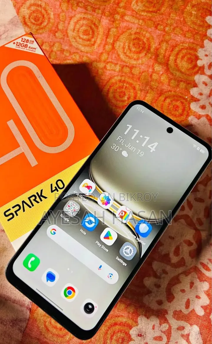 Tecno Spark 40 128 GB Blue