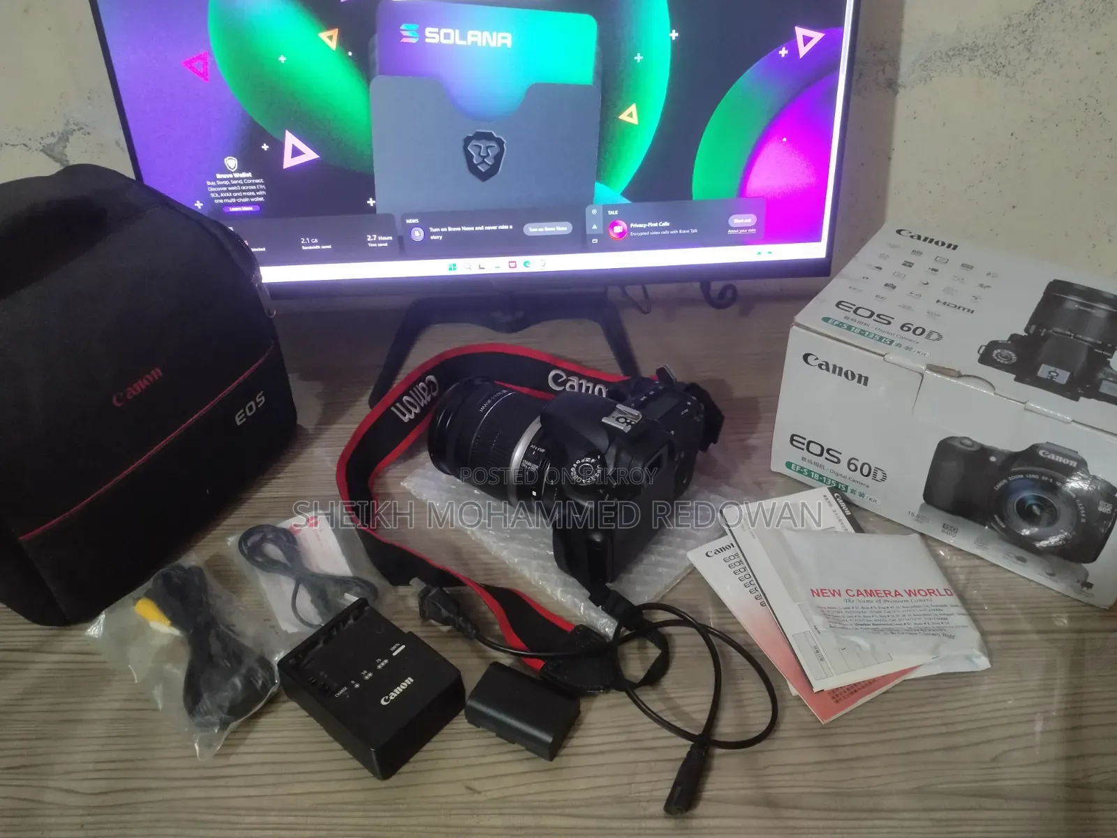 Canon 60d+ 18-200 Zoom Lens (Full Setup)